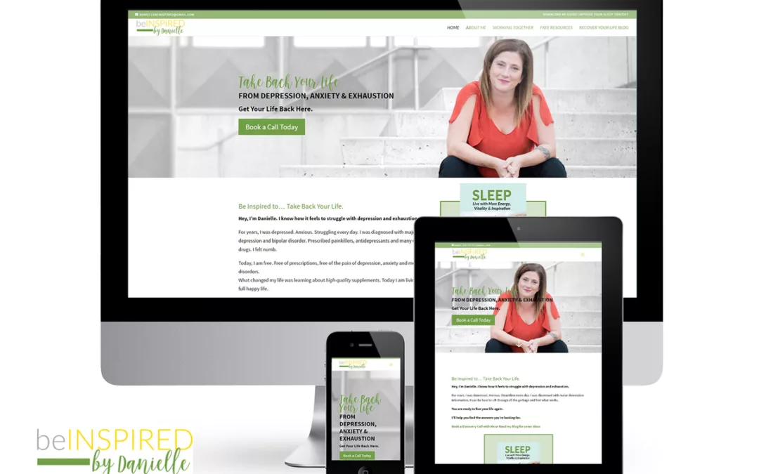 Website and Coaching Package for a Wellness Coach